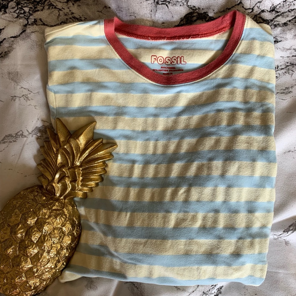 Unique Fossil 3/4 Sleeve Shirt